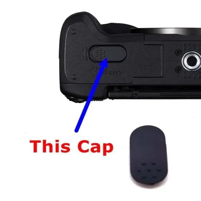 Sao chép MỚI Cho Canon EOS M M2 M3 M5 M10 Nắp Đáy Cao Su Trên Pin Nắp Cửa Camera Thay Thế Sửa Chữa Phụ Tùng