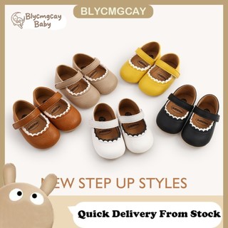 Bé gái giày công chúa đế bằng cho bé bé tập đi giày bé gái chống trơn trượt giày đi bộ đầu tiên
