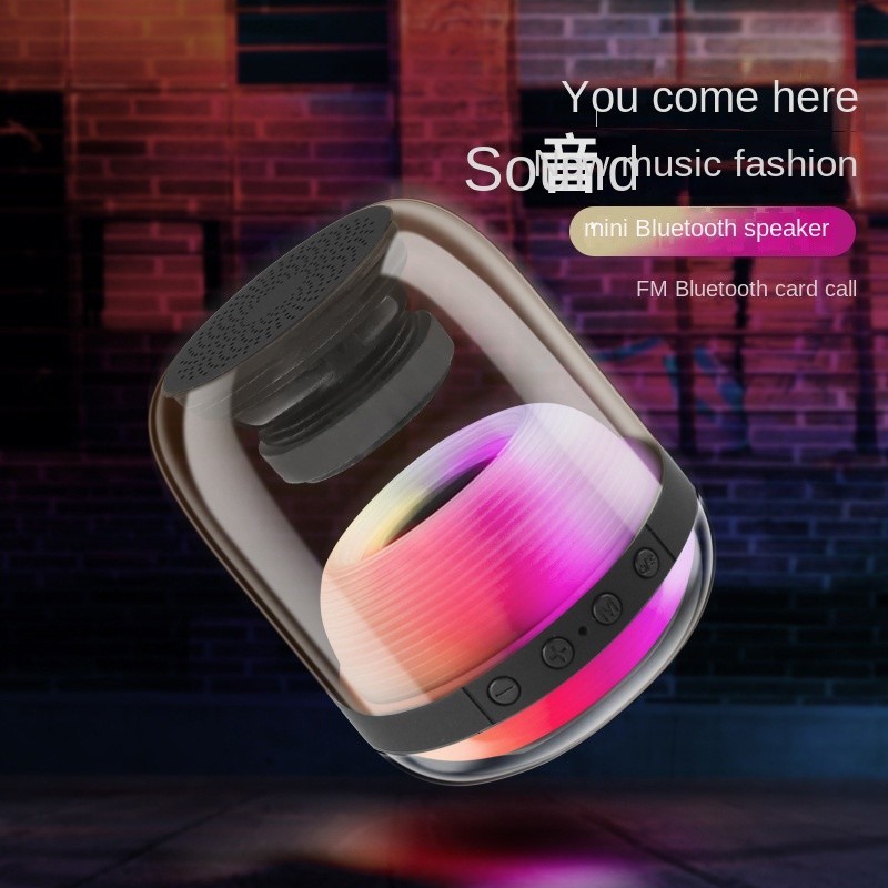 Loa Bluetooth Không Dây L39 JY02 Nhiều Màu Sắc L20 Mini Trong Suốt L30 Bluetooth L29 Loa Siêu Trầm T