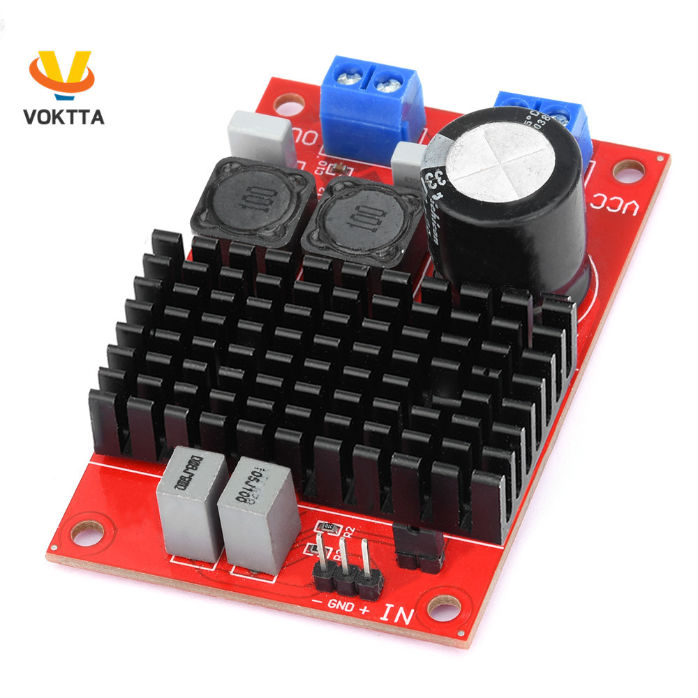 Voktta DC5V-24V CS8673 Bảng khuếch đại công suất kỹ thuật số 80W Mono BTL Đầu ra Nguồn điện đơn DC