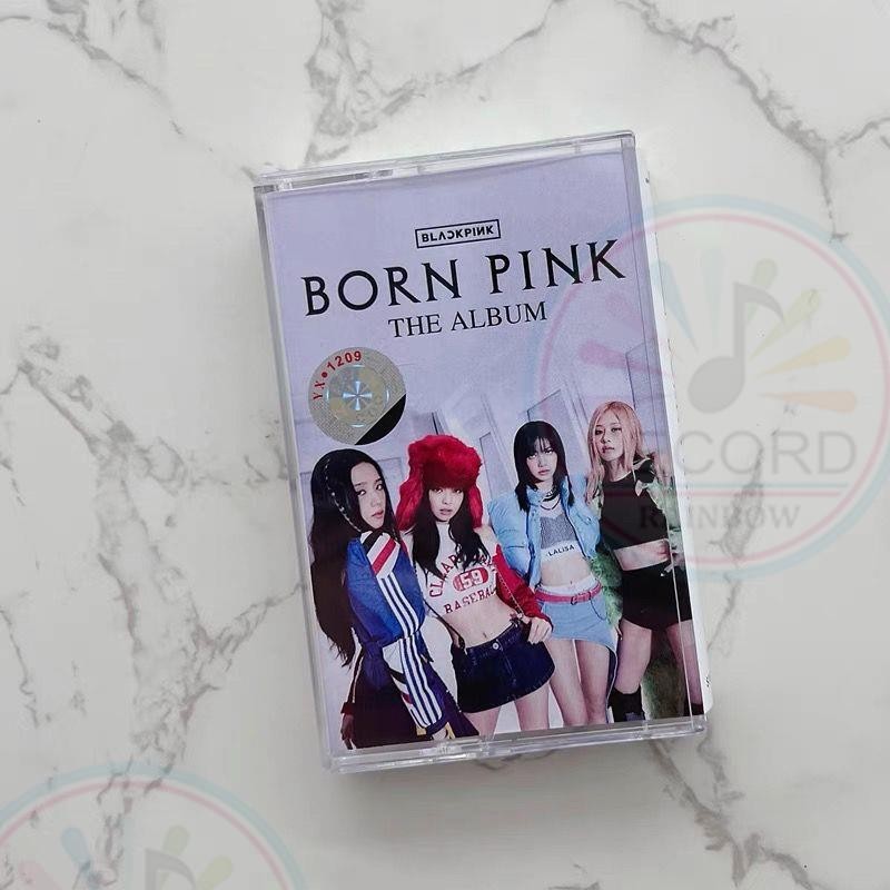 Blackpink Black PINK jisoo jennie rose lisa Cassette Tape + Lyric Book Collector 's Edition Sealed