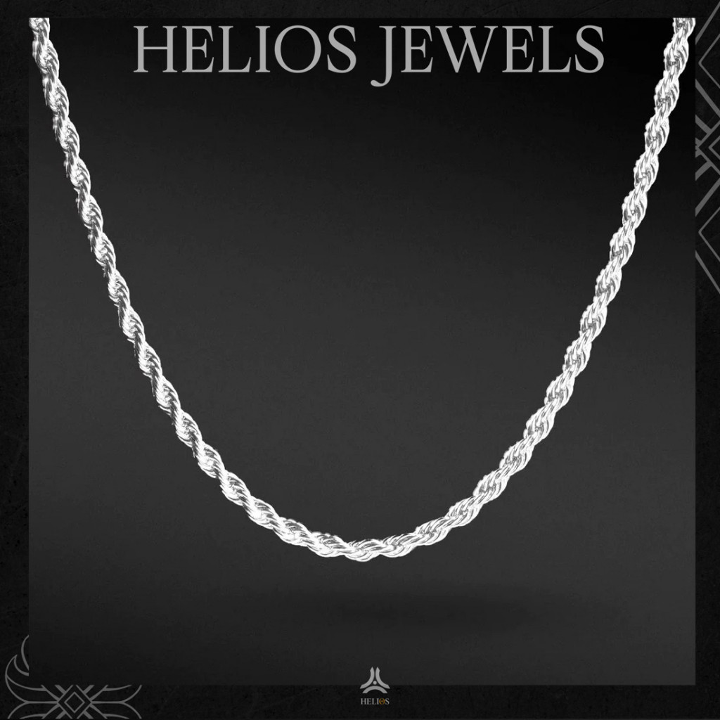 Dây chuyền nam, nữ Helios Gene - Vòng cổ trơn thời trang cá tính phong cách unisex