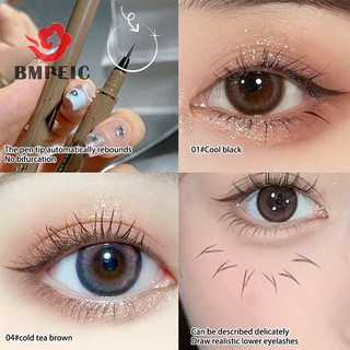Bmpeic 0,005mm Bút kẻ mắt dạng lỏng chống mồ hôi chống thấm nước siêu mịn Nhanh khô dài Lasg Dụng cụ trang điểm dành cho nữ mới