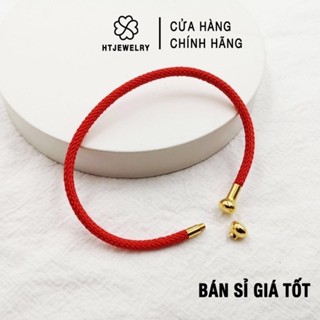  Vòng tay cước cứng chữ C đeo charm HTJEWELRY 3mm PH016 