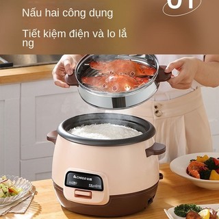 Nồi cơm điện Mini Nồi cơm điện Đa chức năng Ký túc xá gia đình 1.5L2L3L Nồi cơm điện kiểu cũ Nồi cơm điện dính