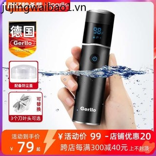 Dao cạo đức điện nam dao cạo râu máy cạo râu râu 2024 mới di động mini free bạn trai