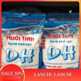 Muối tinh sạch cao cấp 500g, 1kg các loại live1