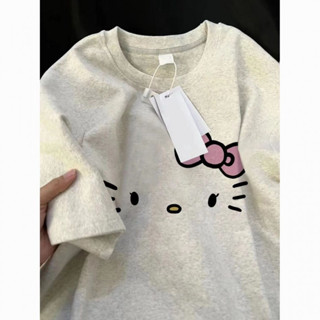 HANUNA Local Brand Áo Thun Phông Form Rộng 100% Cotton BIG SIZE Phông Tay Ngắn in hình dễ thương dành cho nữ mùa hè dáng rộng thường ngày