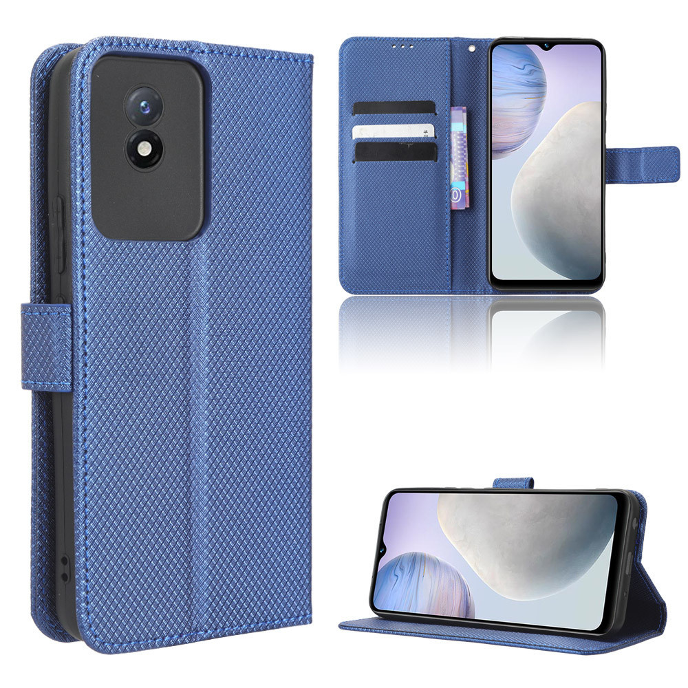 Flip Case Vivo Y02T Ốp Lưng Ví Da PU Ốp Lưng Vivo Y02T Y 02T Vỏ Điện Thoại