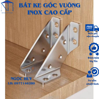 Bát ke vuông góc inxon cao cấp,ke góc vuông đa năng 90 độ