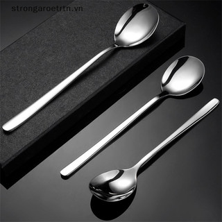 Strongaroetrtn 304 thìa inox muỗng cà phê thìa tráng miệng khuấy thìa canh inox thìa cho trà cà phê kem vn