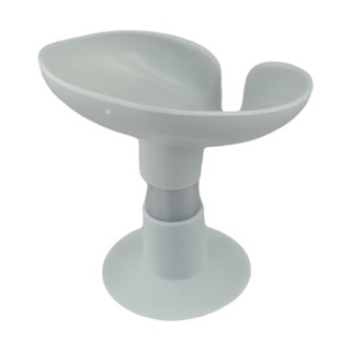 -New In May-Unique Leaf Design Soap Dish with Secure Suction Cup for Bathroom Accessories[Overseas Products]