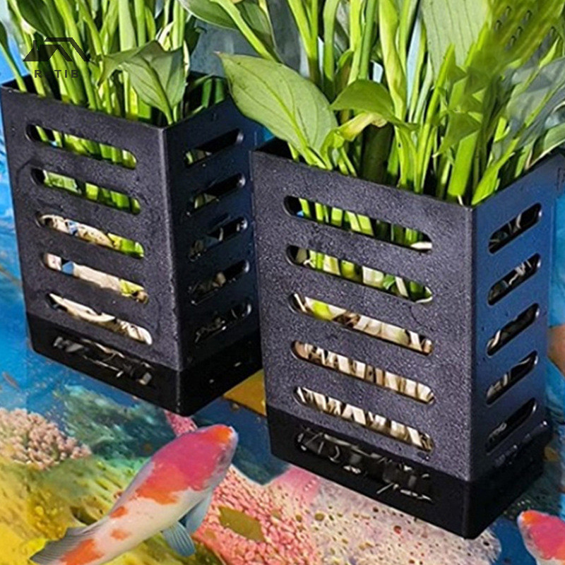 < Rctlb > Floag Plants Fish Tank Hooks Aquatic Plants Plant Pots Cup Plant Pots Aquascape Giỏ trang 