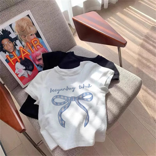 áo baby tee nữ màu hồng áo kiểu xinh hàn quốc áo thun ôm body outerity 100% cotton SALMO local brand Y1303