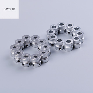 E-woitd 10 Cái ròng rọc định thời gt2 20 răng khoan 5mm 8mm cho đai đồng bộ gt2 Đai 2gt HNVN