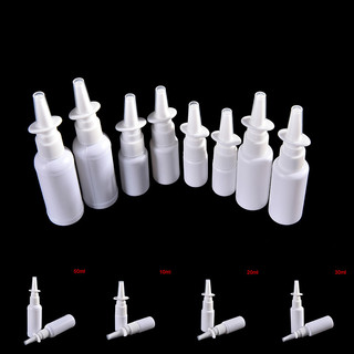Aqtocna 2x Chai bơm mũi nhựa rỗng Chai xịt mũi 10 / 20 / 30 / 50ml HGVN mới