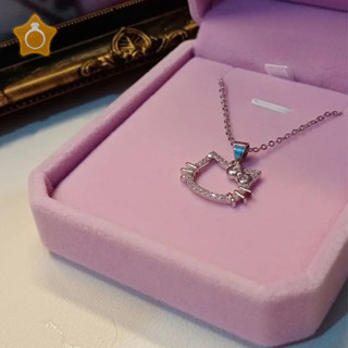 [Ge] Quà tặng sinh nhật Hello Kitty Vòng cổ Kitty Nữ Mặt dây chuyền ngọt ngào và đáng yêu Dây chuyền xương đòn cho bạn gái Quà tặng đi bộ Bán chạy VN