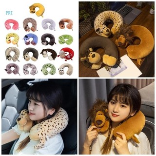 Pri Đầu Động Vật Đáng Yêu Gối Du Lịch Mềm Mại Thoải Mái Cho Người Lớn Trẻ Em