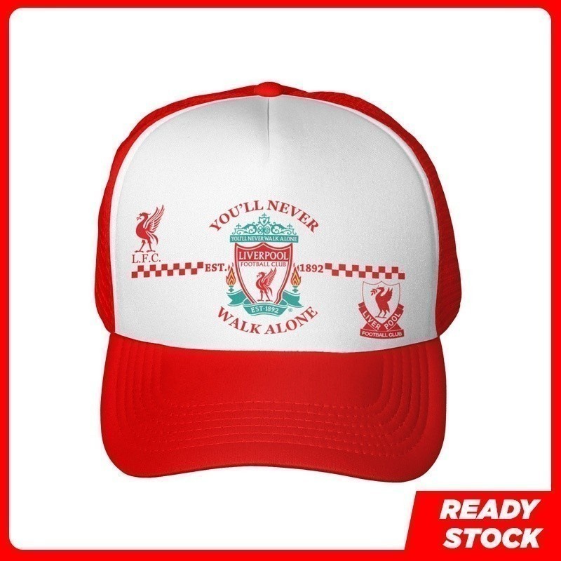 2025 YNWA Liverpool EPL thời trang Trucker Mũ Snapback có thể điều chỉnh