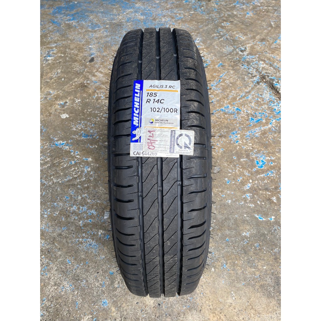 Lốp Michelin 185R14C Agilis 3RC Mới 100% 2024