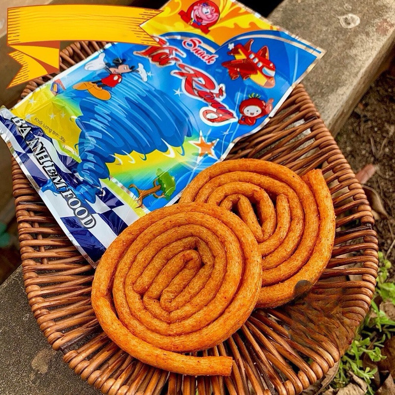 Snack vòi rồng Ba Anh Em Food (gói 30g)