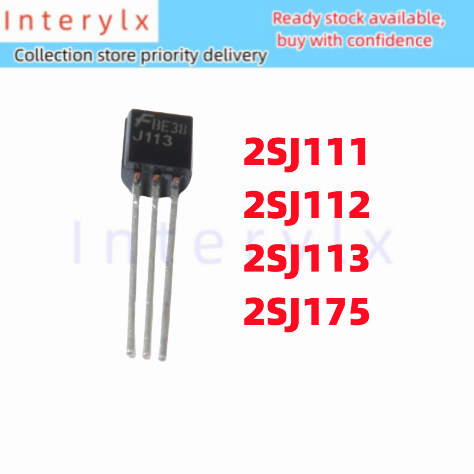 10 Cái / lốc In-Line 2SJ113 J113 2SJ175 2SJ112 2SJ111 Transistor Triode TO-92