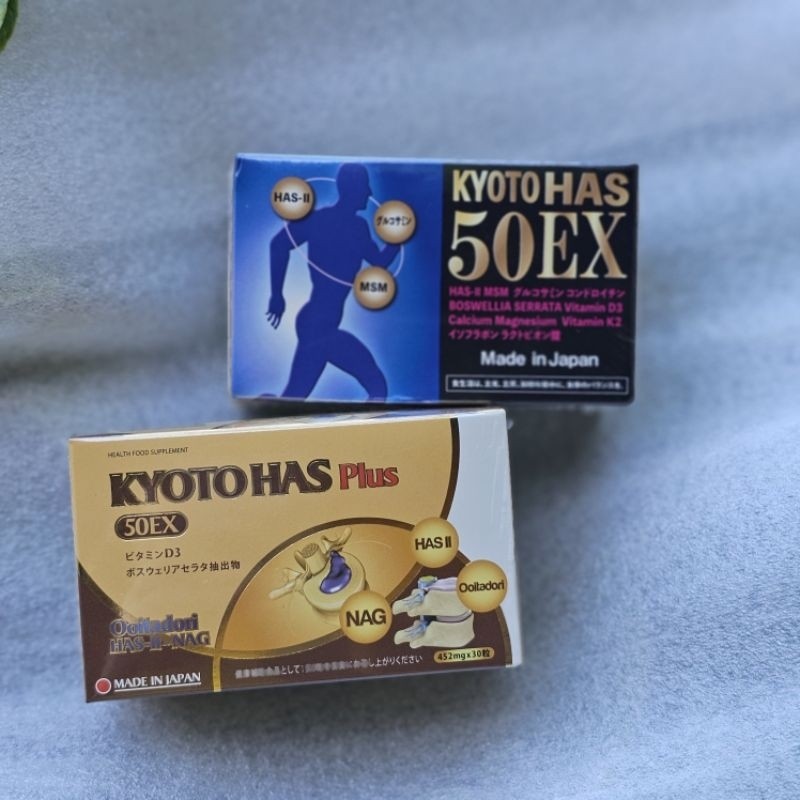Viên Uống Kyoto Has 50Ex Plus , Kyotohas 50Ex Cải Thiện Tình Trạng Xương Khớp - Hộp 30 Viên - liulys