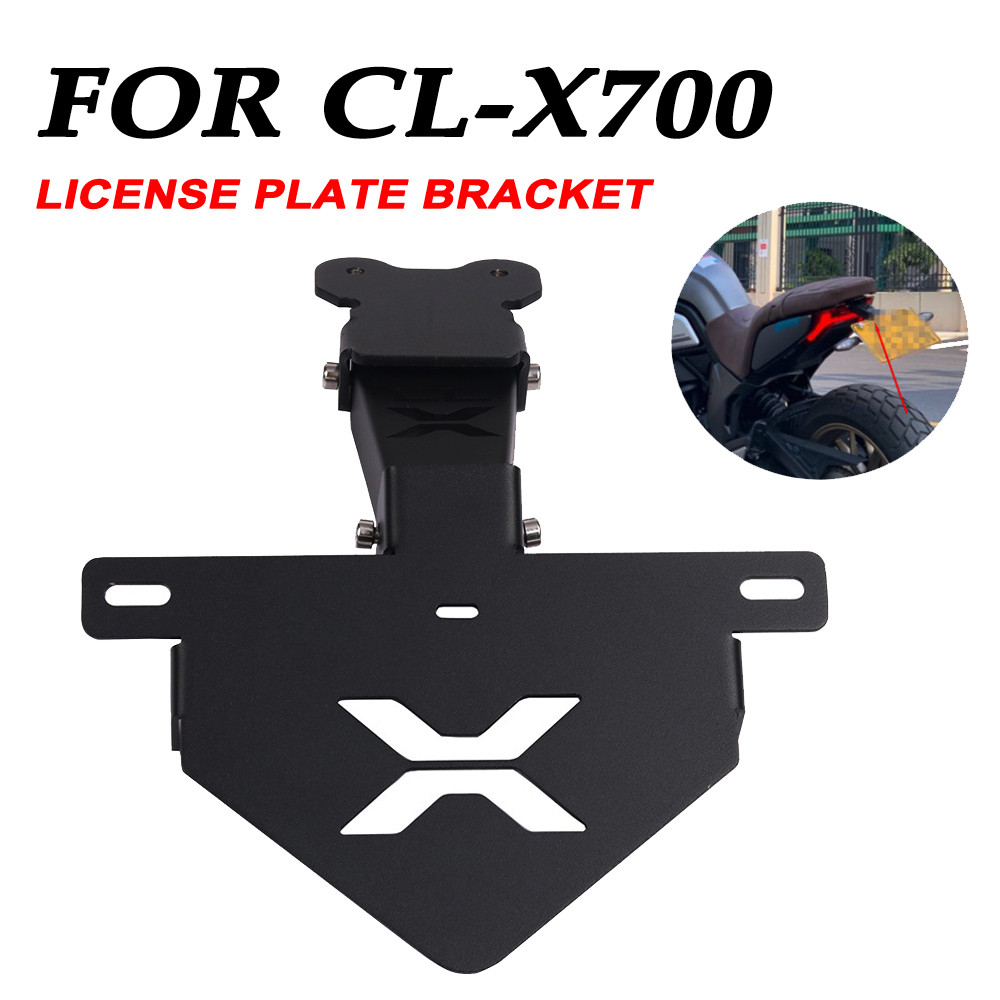 Xe Máy Biển Số Giá Đỡ Phía Sau Fender Tidy Eliminator Giá Đỡ Đăng Ký Cho CFMOTO CLX CL-X 700 CLX700 