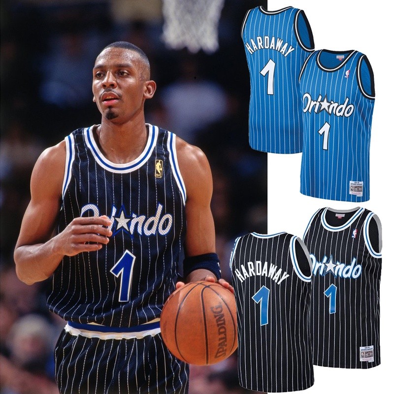 Áo đấu nam Orlando Magic Penny Hardaway Black 1994-95 HWC Mitchell & Ness Jersey