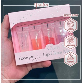 Son Dưỡng Dasique Tube Lip Gloss Mini Kit#Cool