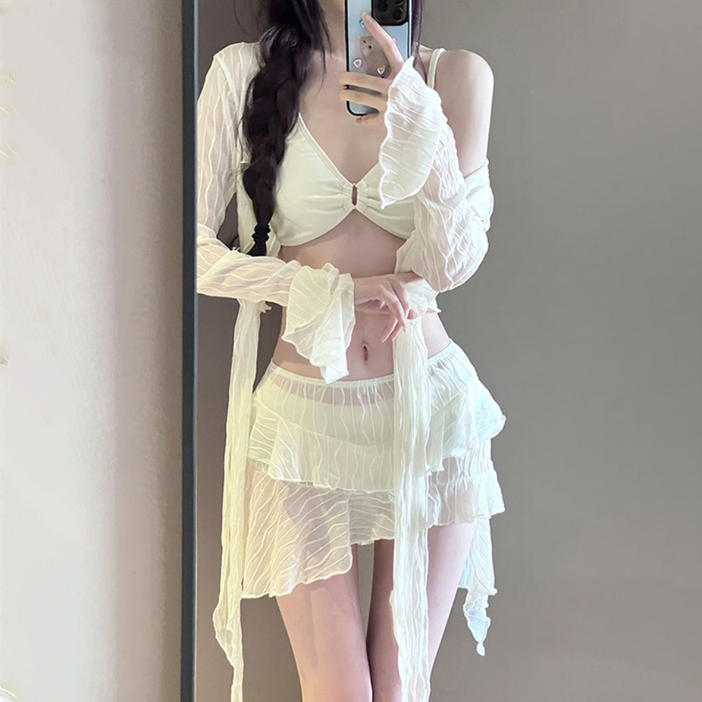 Meet-Adm Bikini Bốn Mảnh Thời Trang Mới Gợi Cảm Cho Nữ Đồ Bơi Có Miếng Đệm Ngực Cho Kỳ Nghỉ Bãi Biển | BigBuy360 - bigbuy360.vn