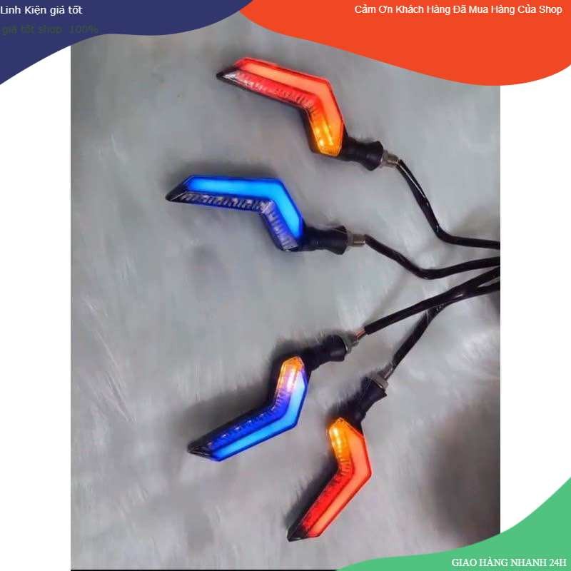 Xi nhan chữ z giá rẻ led audi Xi nhan chữ z xe máy, xe điện x men,133s(Giá 1 đôi)