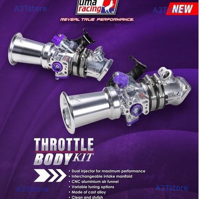 HỌNG XĂNG FI ( 2 KIM PHUN ) UMA RACING EXCITER 150 / Y15ZR / MXKING ( V2 ) A3T 8866 00