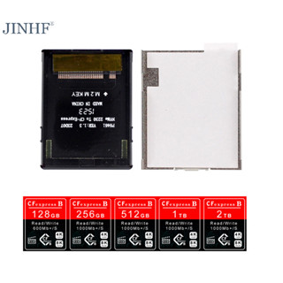 Jinhf NGFF M2 Mkey Nvme 2230 SSD Sang CF Express Type-B Adapter Mở Rộng Thẻ Nhớ Chuyển Đổi Cho Máy Ảnh Chụp Ảnh Studio HOT
