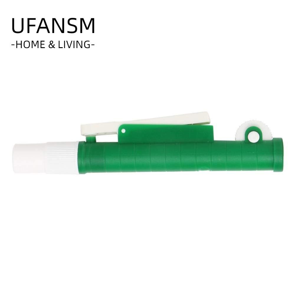 UFANSM Pipette 10ml, Máy bơm ống 10ml màu xanh lá cây, Pipet phòng thí nghiệm