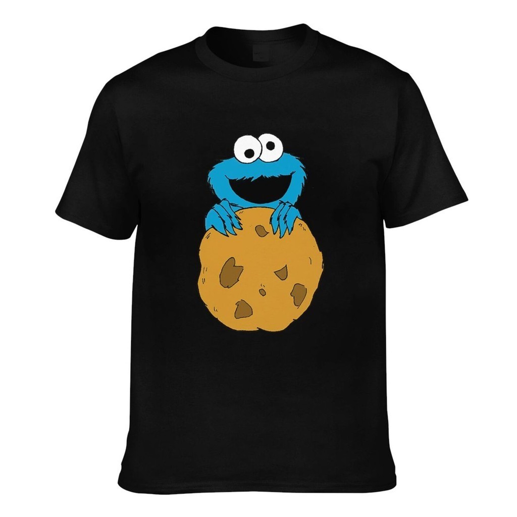 Áo thun nam Cotton nguyên chất Cookie Monster