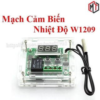Combo mạch ấp trứng w1209 - có vỏ mica