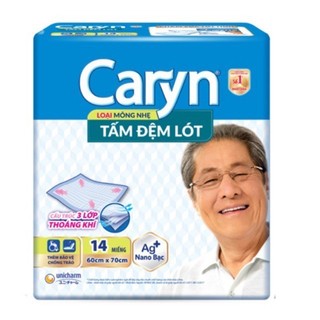 Tấm đệm lót Siêu thấm Caryn 14 miếng 60x70 cm