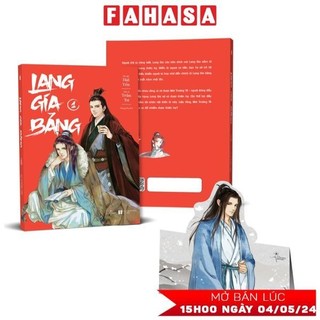 Sách lang gia bảng - tập 1 - bản đặc biệt - tặng kèm standee giấy