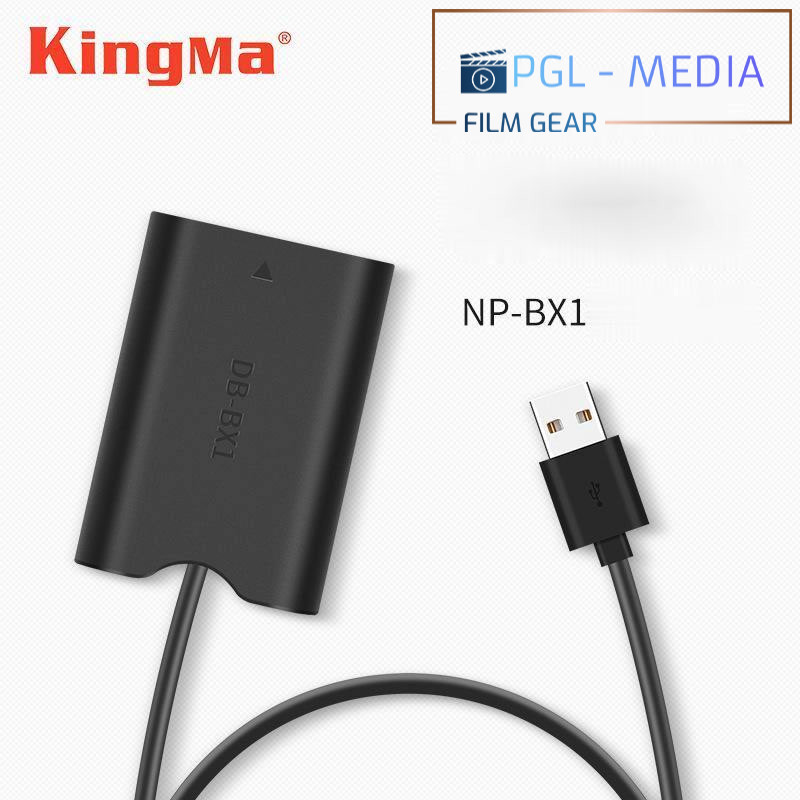 Pin giả Kinma NP-BX1 phù hợp cho máy ảnh Sony ZV1 M6 M5 RX1R2 M4 M3 RX100M7 sạc dự phòng bên ngoài