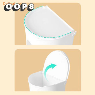Multi purpose wall mounted plastic storage bag for kitchen and bathroom
