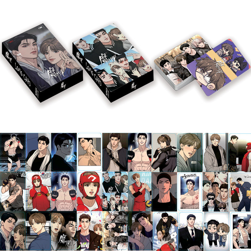 10-55 chiếc Jinx Mingwa Hologram Laser Lomo Cards Manga Manhwa truyện tranh Photocards Zaijing Jinda