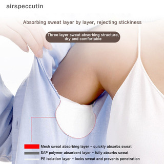 Airspecutin 20 Miếng dán thấm mồ hôi nách và miếng dán chống mồ hôi Miếng đệm nách dùng một lần Miếng đệm thấm mồ hôi cho lớp lót nách EN