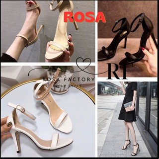 [tặng áo đơn 99k] [CG-0130] Giày sandal quai mảnh 9p rosa