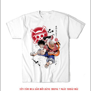 Áo thun One Piece Monkey D. Luffy Art ngắn tay