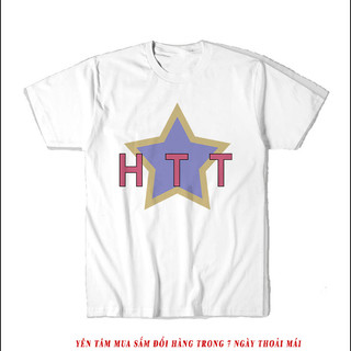 Áo thun K-On! HTT Ho-kago Tea Time (Black/White) ngắn tay