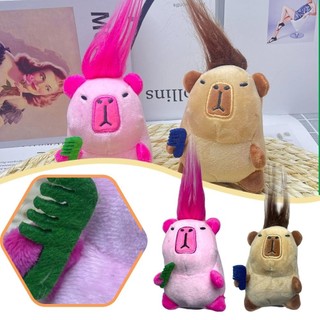 Kapibara Chìa Khóa Mặt Dây Chuyền Sáng Tạo Điều Xấu Xí Mặt Dây Chuyền Chìa Khóa Xấu Xí Capybara Kapibara Búp Bê Sang Trọng Mặt Dây Chuyền T8Y2