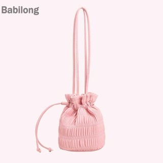 Túi Xô Nữ Dây Rút Túi Hobo Nhẹ Xếp Ly Ngọt Ngào Túi Mua Sắm