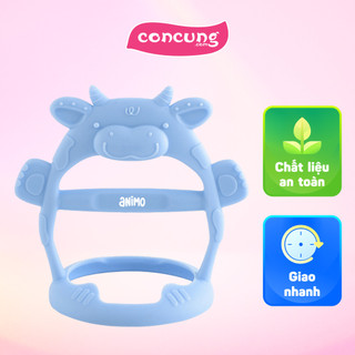 Gặm nướu vòng tay Silicone con bò Animo