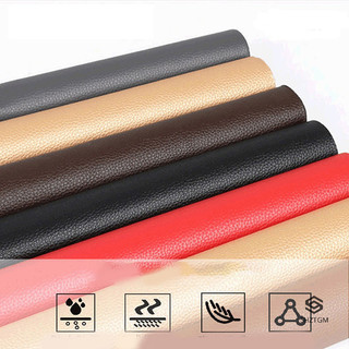 Miếng dán da PU tổng hợp giả nhiều màu tự dính để sửa chữa lỗ ghế Sofa mới